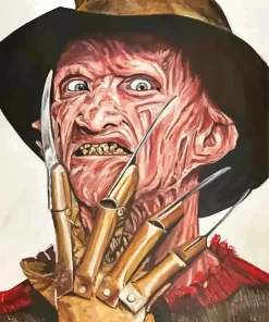 Freddy Krueger Art Diamond Painting
