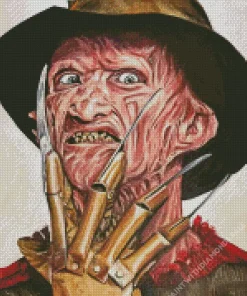 Freddy Krueger Art Diamond Painting