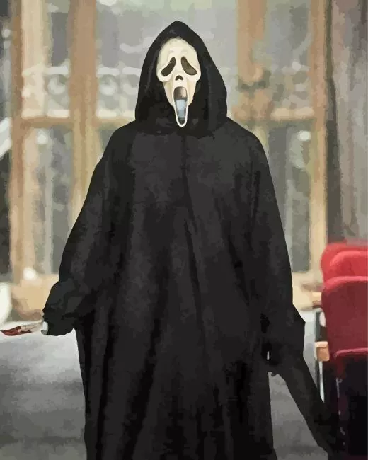 Ghostface Diamond By Numbers Ghostface Diamond Painting