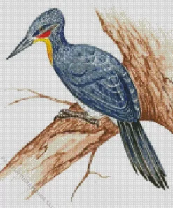 Great Slaty Woodpecker Diamond Painting