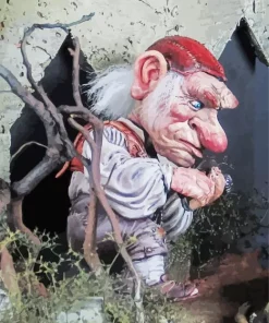 Hoggle Character Diamond Painting