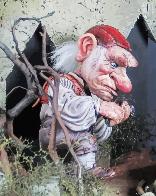 Hoggle character Diamond Dotz Hoggle Character Diamond Painting