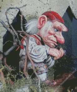 Hoggle Character Diamond Painting