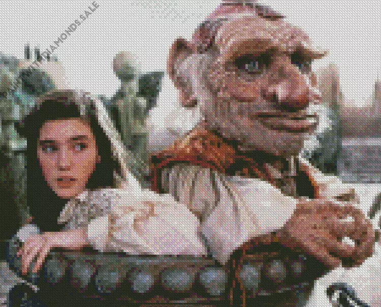 Hoggle in Labyrinth Diamond Paints Hoggle In Labyrinth Diamond Painting