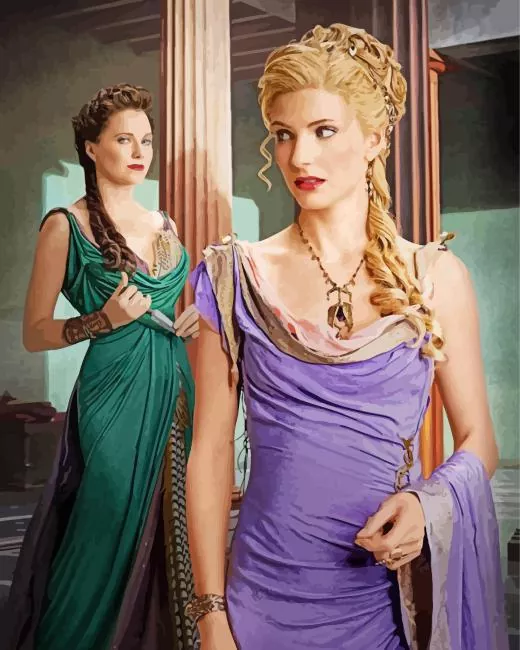 Ilithyia Spartacus character Diamond Paintings Ilithyia Spartacus Character Diamond Painting