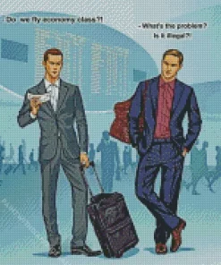 Inception Characters Art Diamond Painting