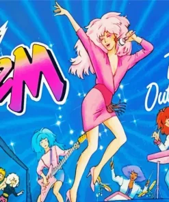 Jem And The Holograms Diamond Painting