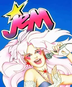Jem Cartoon Diamond Painting