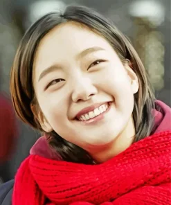 Ji Eun Tak Smiling Diamond Painting