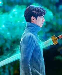 Kim Shin Guardian The Lonely And Great God Diamond Painting