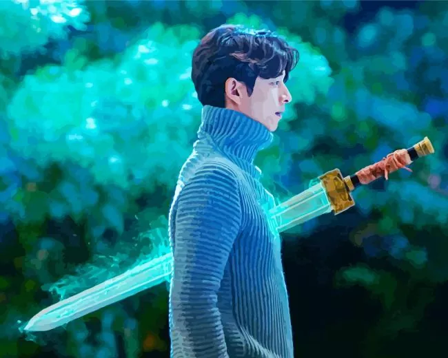 Kim Shin Guardian The Lonely and Great God Diamond Dotz Kim Shin Guardian The Lonely And Great God Diamond Painting