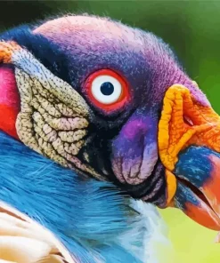 King Vulture Side Profile Diamond Painting