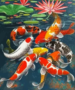 Koi Carp Diamond Painting
