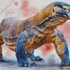 Komodo Dragon Art Diamond Painting