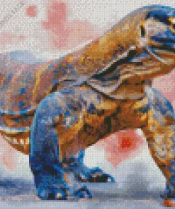 Komodo Dragon Art Diamond Painting