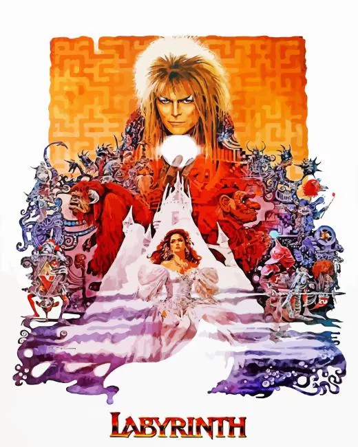 Labyrinth poster Diamond Dotz Labyrinth Poster Diamond Painting