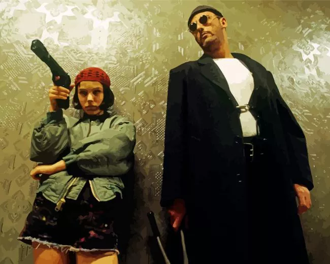 Leon Montana and mathlida Diamond Dotz Leon Montana And Mathilda Diamond Painting