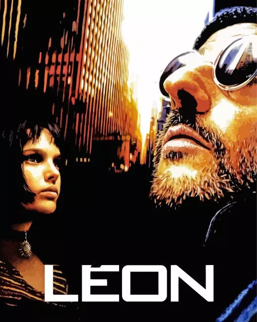 Leon movie poster Art Diamond Dotz Leon Movie Poster Art Diamond Painting