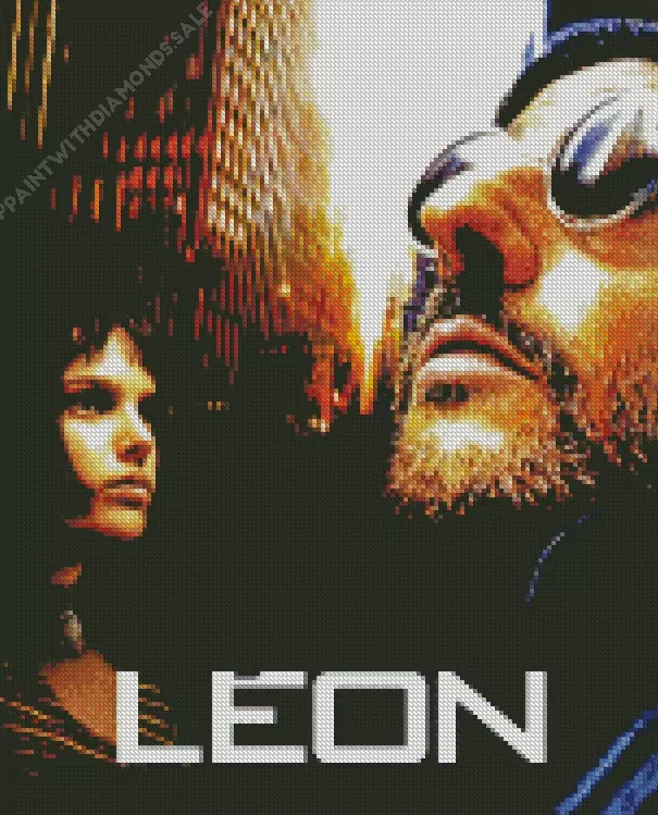 Leon movie poster Art Diamond Paints Leon Movie Poster Art Diamond Painting