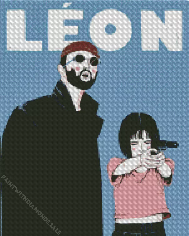 Leon poster art Diamond Paints Leon Poster Art Diamond Painting