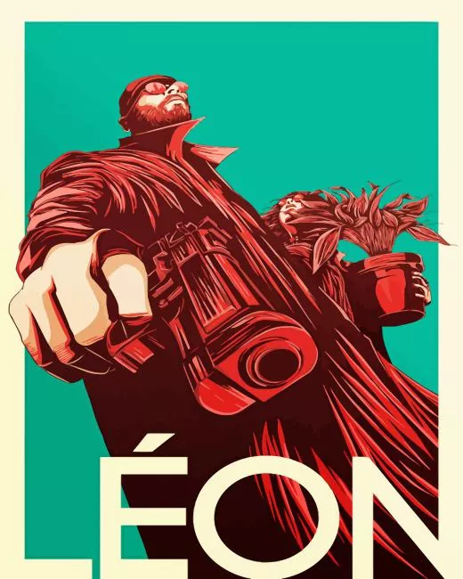 Leon vintage poster Diamond Dotz Leon Vintage Poster Diamond Painting
