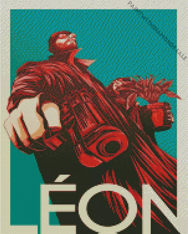 Leon vintage poster Diamond Paints Leon Vintage Poster Diamond Painting