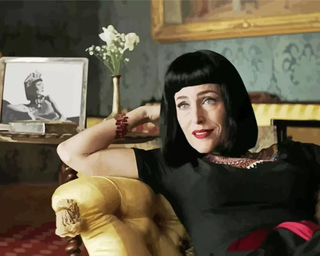 Magda Leonides Crooked House Diamond Paints Magda Leonides Crooked House Diamond Painting