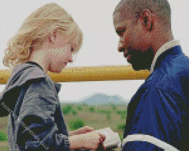 Man on Fire movie Diamond By Numbers Man On Fire Movie Diamond Painting