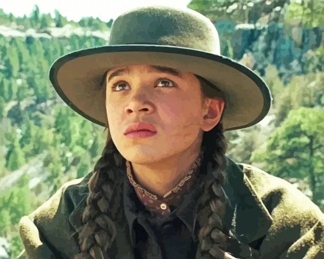 Mattie Ross in True Grit Diamond By Numbers Mattie Ross In True Grit Diamond Painting