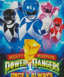 Mighty Morphin Power Rangers Diamond Painting