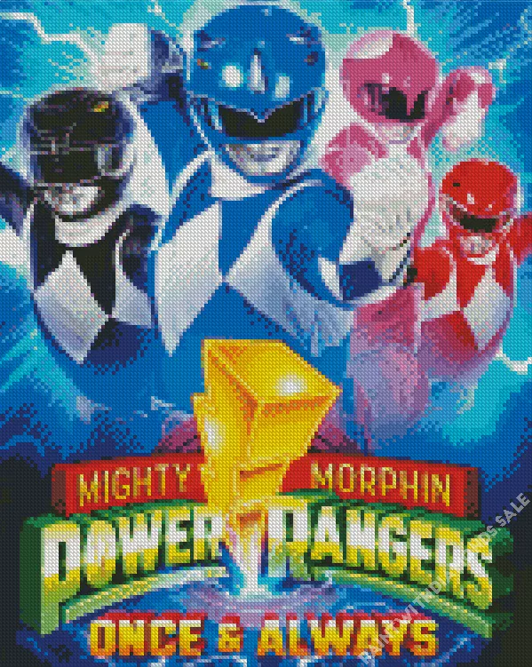 Mighty Morphin Power Rangers Diamond Paintings Mighty Morphin Power Rangers Diamond Painting