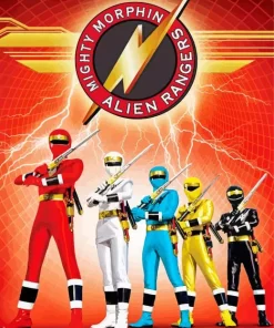 Mighty Morphin Power Rangers Poster Diamond Painting