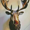 Moose Head Skull Diamond Painting