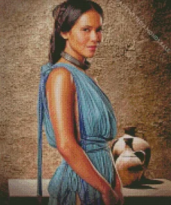 Naevia Spartacus Character Diamond Painting