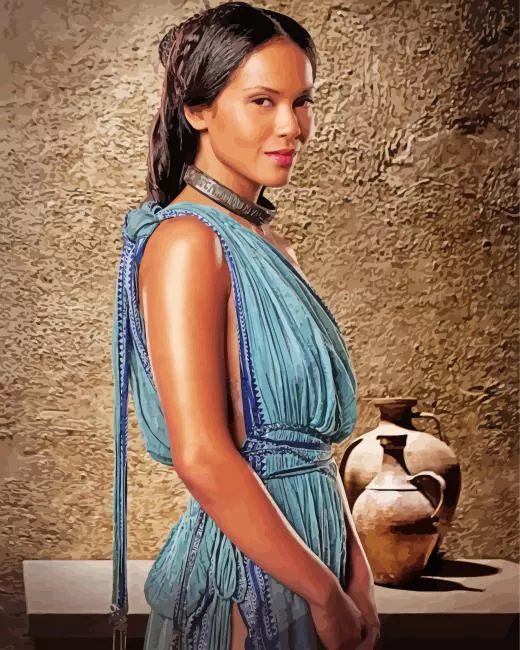 Naevia Spartacus character Diamond Paintings Naevia Spartacus Character Diamond Painting