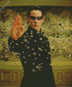 Neo The Matrix Diamond Painting