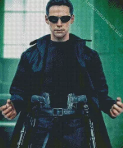 Neo In The Matrix Diamond Painting