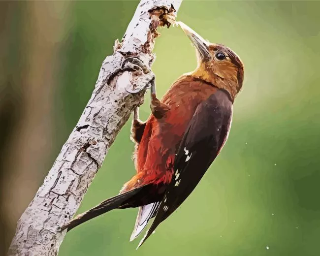 Okinawa woodpecker Diamond Paints Okinawa Woodpecker Diamond Painting