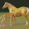 Palomino Horses Diamond Painting