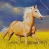 Palomino In A Field Diamond Painting