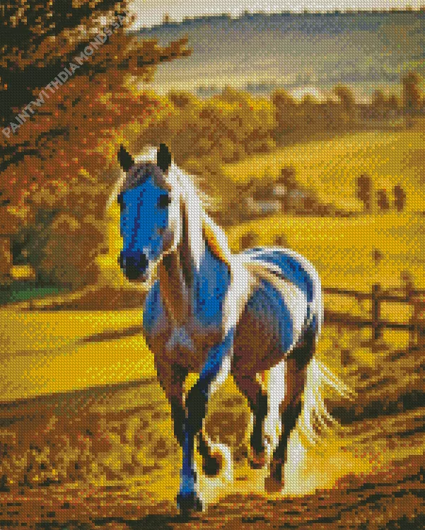 Palomino in sunlight Diamond By Numbers