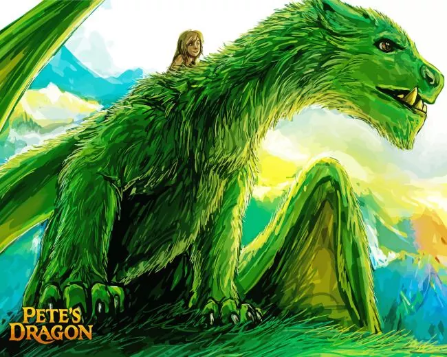 Petes dragon art Diamond Paints Petes Dragon Art Diamond Painting