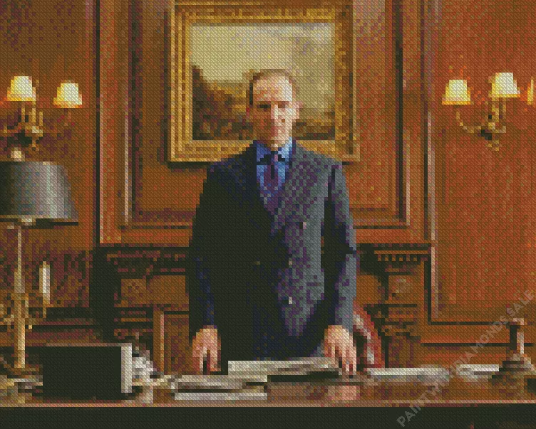 Philip Leonides character Diamond With Numbers Philip Leonides Character Diamond Painting