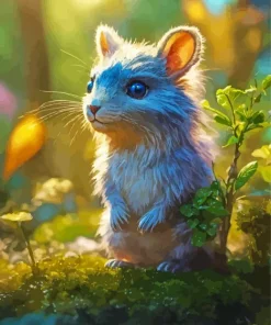Pika In Sunlight Diamond Painting