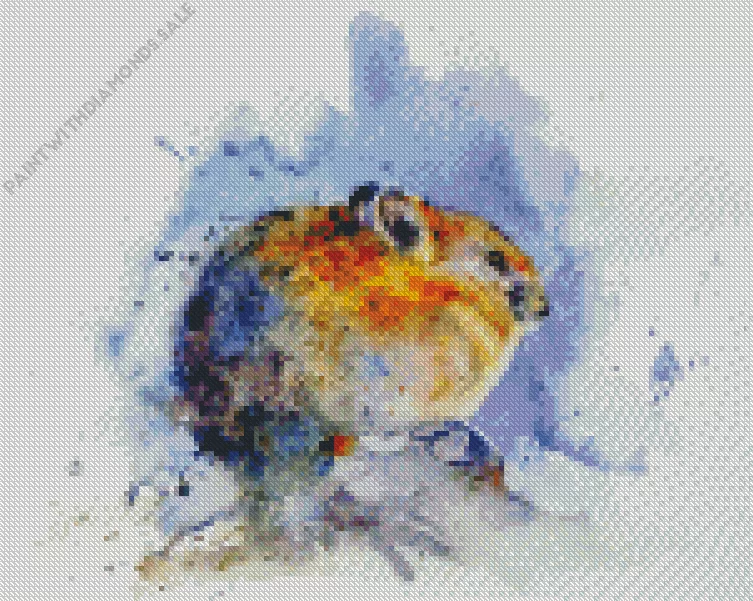 Pika splatter Diamond By Numbers Pika Splatter Diamond Painting