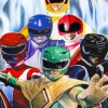Power Rangers Poster Diamond Painting