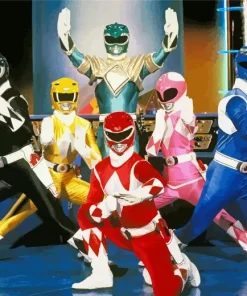 Power Rangers TV Series Diamond Painting
