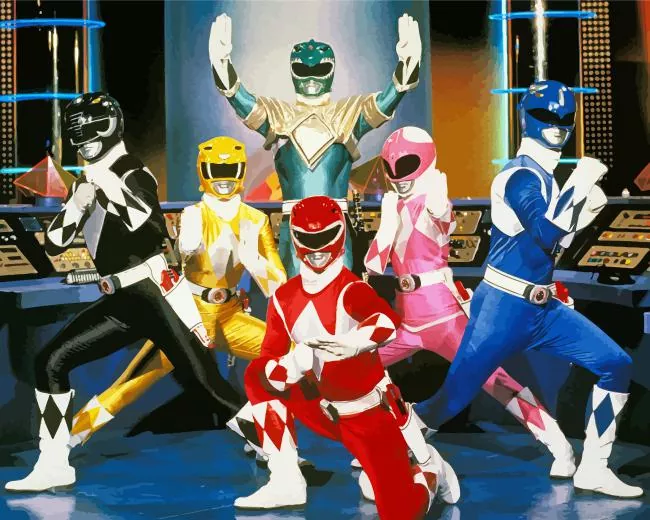 Power Rangers tv series Diamond Dotz Power Rangers TV Series Diamond Painting