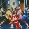 Power Rangers TV Series Diamond Painting