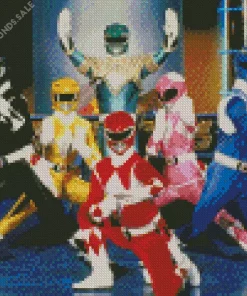 Power Rangers TV Series Diamond Painting